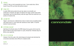 Cannondale Trigger 1 - Die Details zum Rahmen