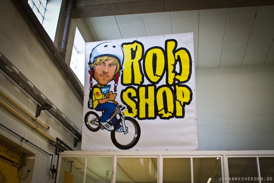 Im RadQuartier: Der "Rob Shop"