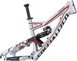 Specialized Status Rahmen - silver red black