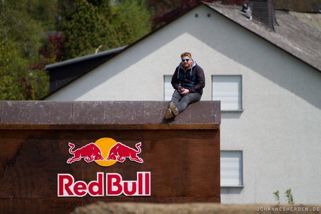 Der Step-Up bei der Red Bull Berg Line
