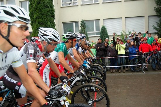 Volle Konzentration wenige Sekunden vor dem Start