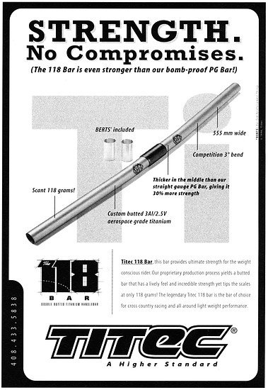Bontrager X Titec 118 '96