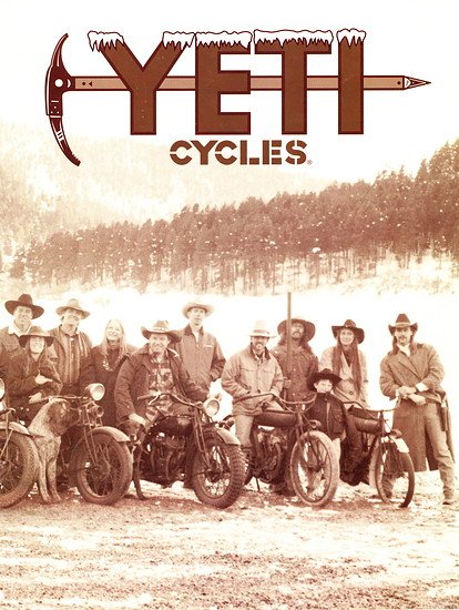 Yeti Cycles Katalog Deckblatt &#039;96 (1von8)