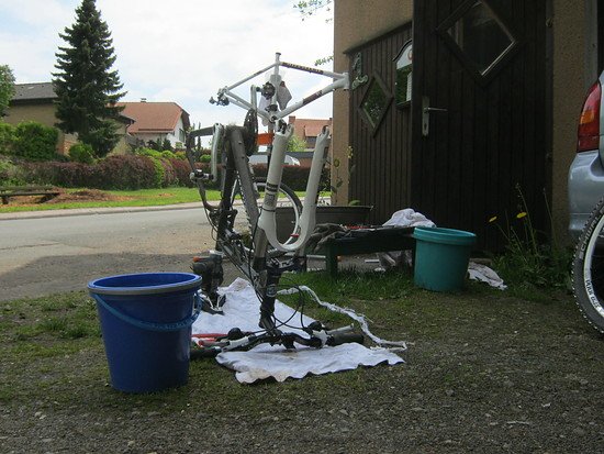 ,,der gute alte "Wolf" wird umgebaut...