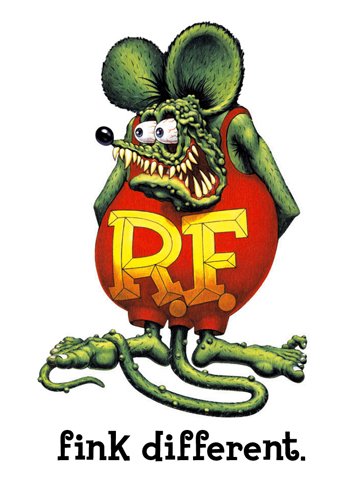 Rat Fink Fink Different small