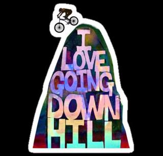 love going downhill