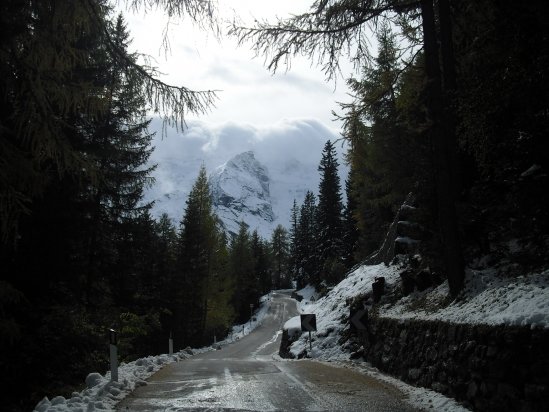 Auftstieg Stilfser Joch bei Kehre X