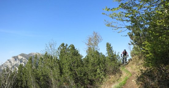 Flow mit Blick auf den Altissimo