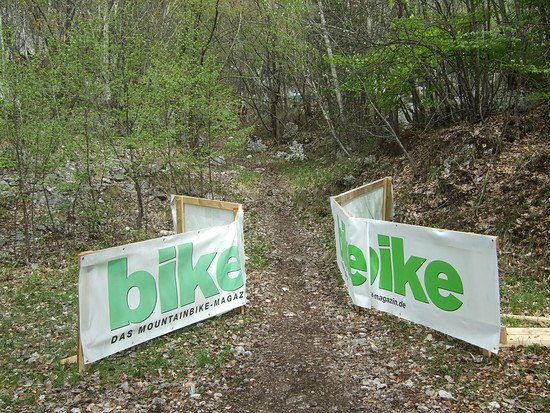 Ziel, Stage1 beim Endurorennen