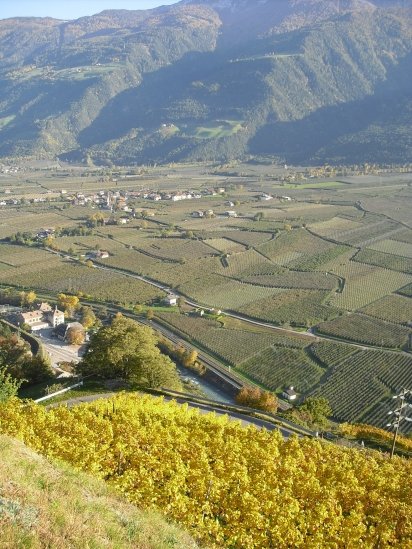 Aufstieg Schloss Juval