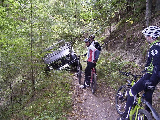 Schlecht geparkt ;-)))