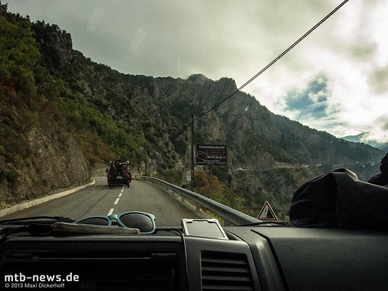 Wir sind wieder unterwegs Richtung Startort