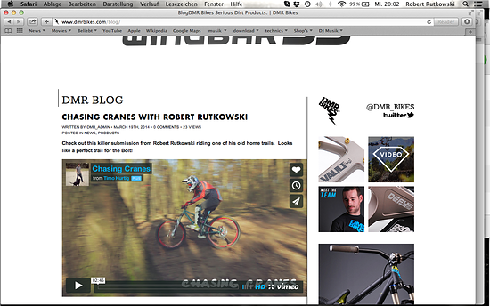 DMR Bikes Homepage