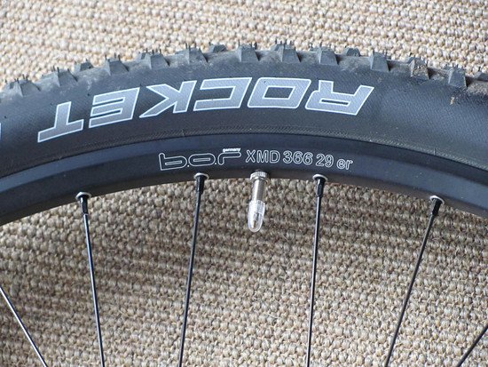 Bor 366er Felge, ca. 390 g