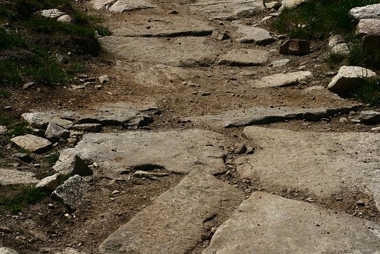 Anstieg Pfitscher Joch