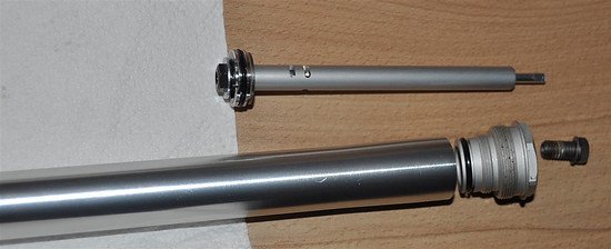 Suntour (Raidon/ Epicon(?)) RLD Cartrigde open - remote lockout part