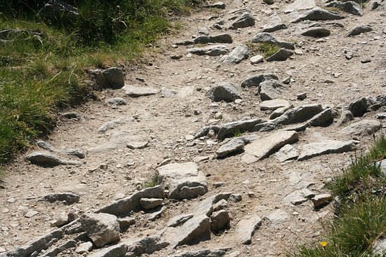 Anstieg Pfitscher Joch