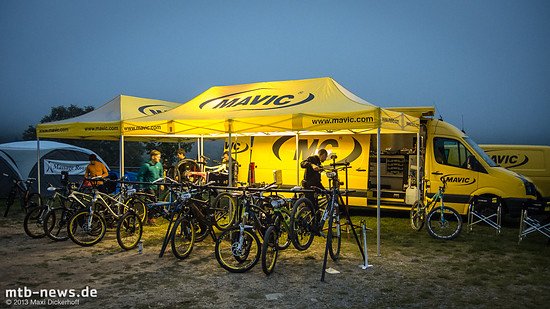 ... und wieder werden die Bikes flottgemacht