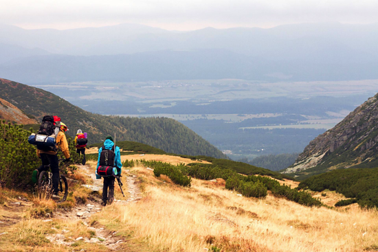 Wir packten zusammen und machten uns an den Abstieg.