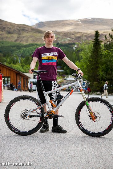 Deutsche Vertretung beim World Cup in Fort Bill: Nicolai Team-Fahrer Kevin Devinski