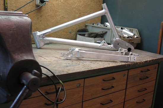 Prototyp mit Effigear Getriebe