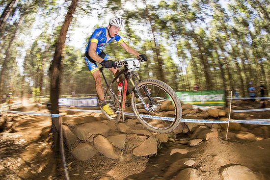 Jordan Sarrou flog nur so über die Strecke und ...