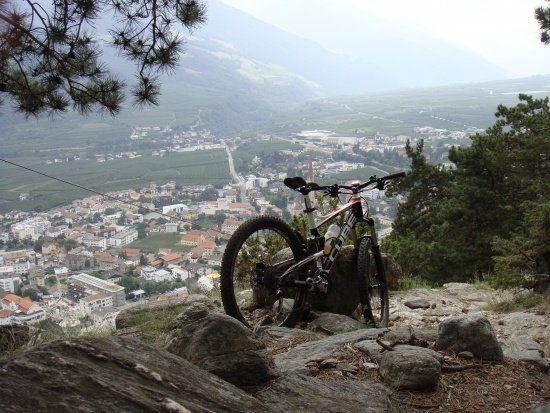 Blick auf Schlanders