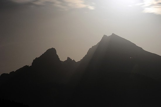 Watzmann-Berchtesgaden 2012 Vollmondschein