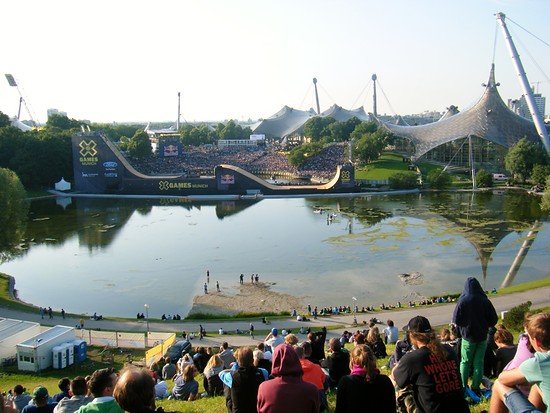 Olympiapark während der X Games 2013