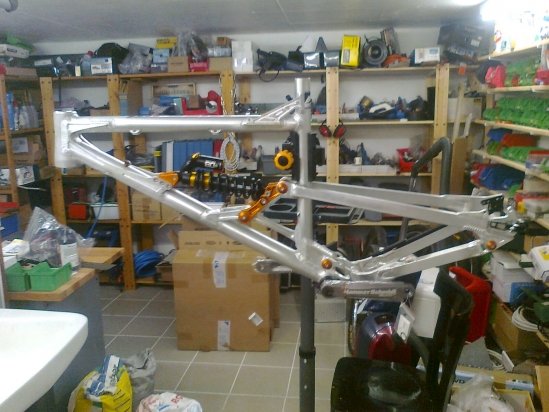 Rahmen bei Anlieferung