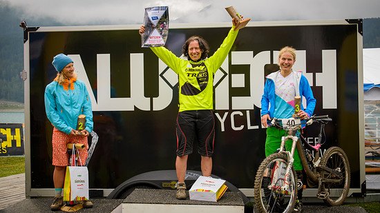 Das Podium der Damen: Ursula Gründl, Birgit Braumann und Andrea Ralser [v.l.n.r.]