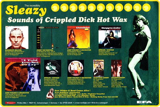 Crippled CDHW Werbung Sleazy Sound Classic 1996
