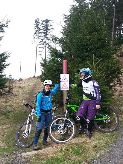 racetrack sogenannt in Braunlage - von hier wird gestartet - oben ist zu!