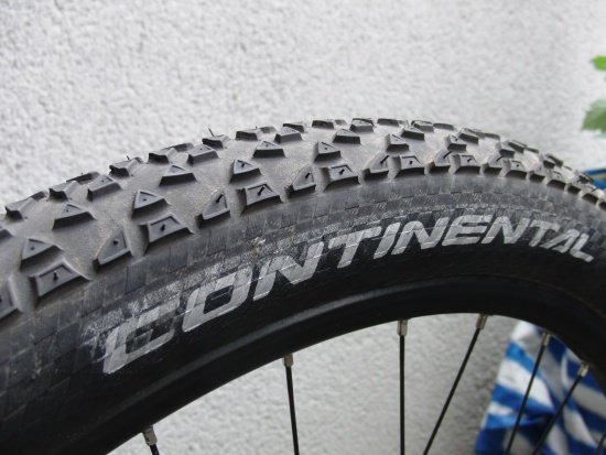 Continental Race King Protection nach 300km 