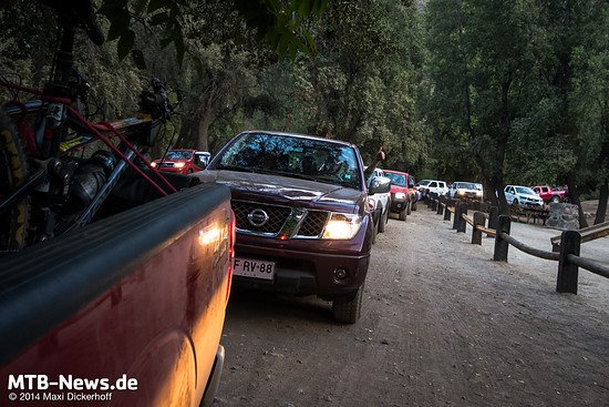 unsere Karawane zieht los