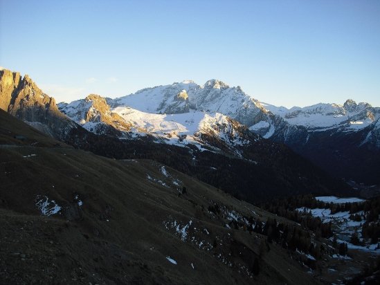 Vom Sella auf Pordoipass