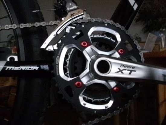 Kettenblattschrauben rot I