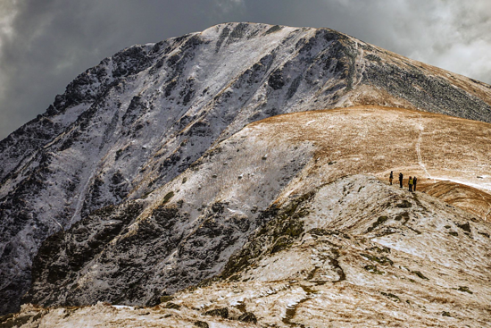 Einen ordentlichen Weg hatten Peter und Juraj vor sich...