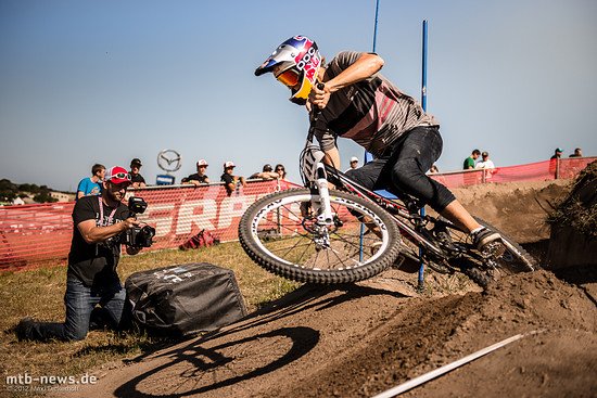 Martin Söderström beim Anlieger-Shredden