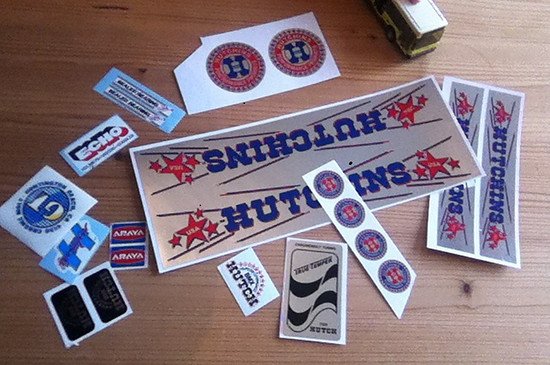 Hutch Stickerset