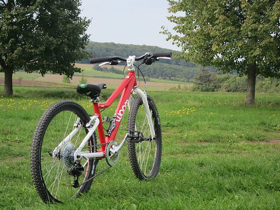 woom 5 bei der ersten Ausfahrt