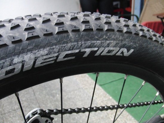 Continental Race King Protection nach 300km 