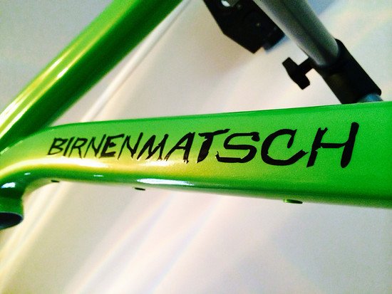 Mein Name? Birnenmatsch