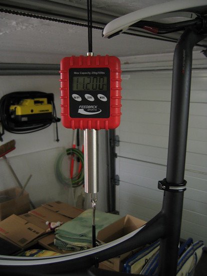 Gewicht 2 LRS Sattel Stütze 11200g