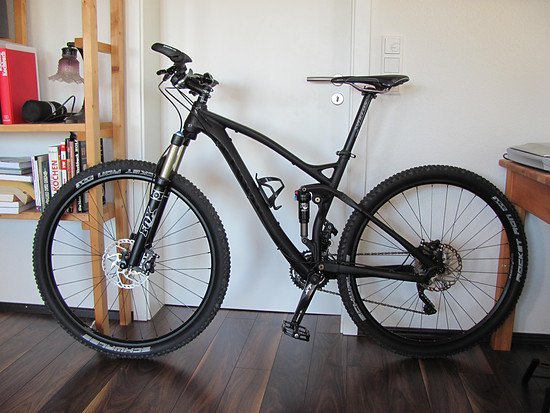 Canyon Nerve Al 29 8.9 stealth nach diversen Umbauten