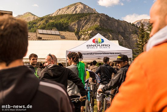 Enduro World Series: vor einer solchen Kulisse fährt man gern