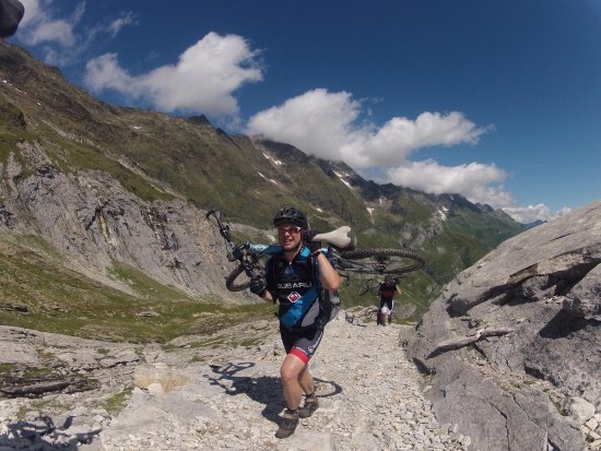 Aufstieg Stettiner Hütte / Eisjöchl
