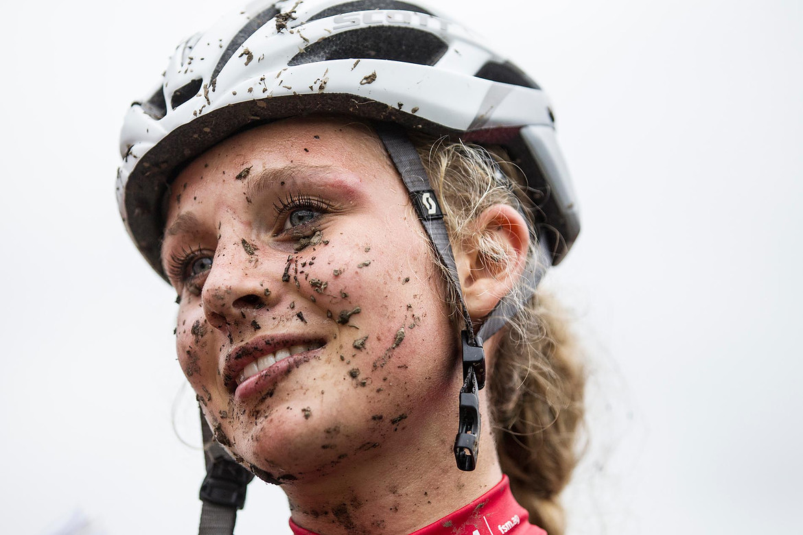 Anna Saier wird bei den Juniorinnen Dritte.