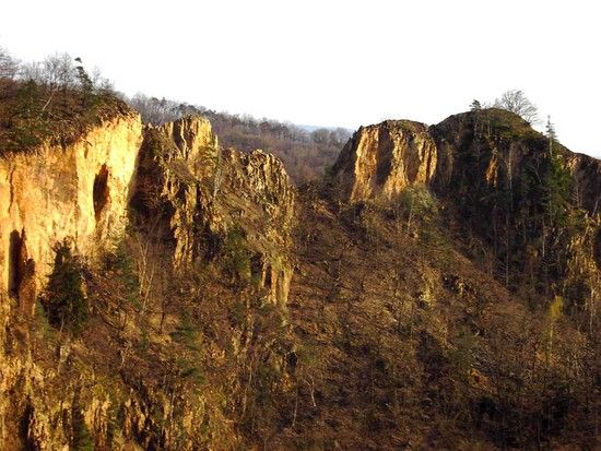 Dossenheim, Felsen