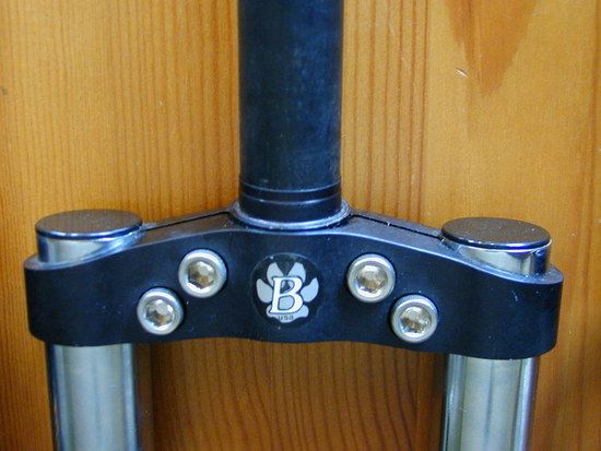 Bontrager comp fork chrome